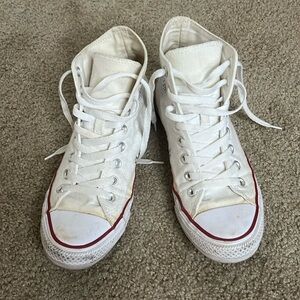White high top converse